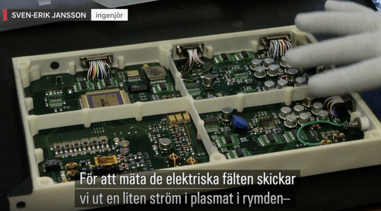 IRF berättar om Solar Orbiter i SVT-inslag