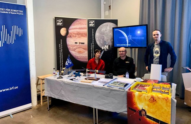 IRF tog “Steget ut i rymden” under årets Astronomins dag