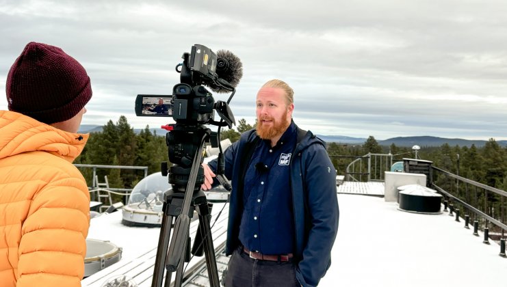 IRF-forskaren Daniel Kastinen i SVT om satsningen på meteorkameror